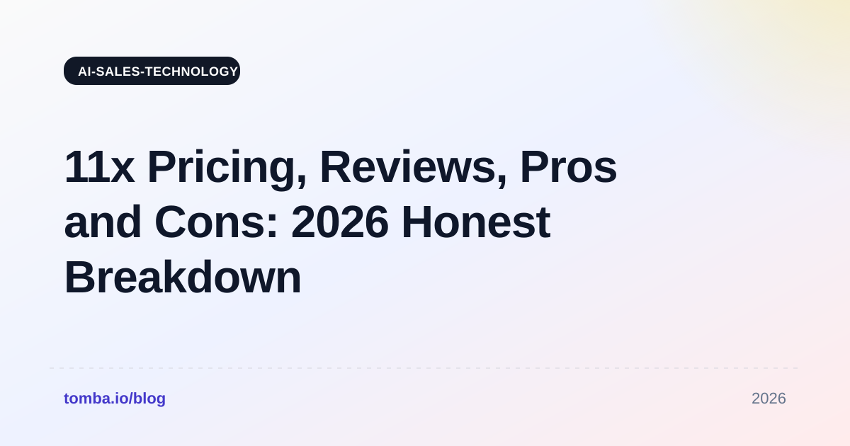 11x Pricing, Reviews, Pros and Cons: 2026 Honest Breakdown