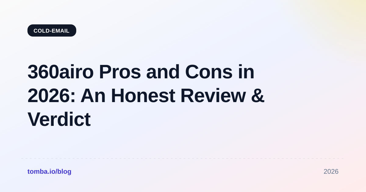 360airo Pros and Cons in 2026: An Honest Review & Verdict