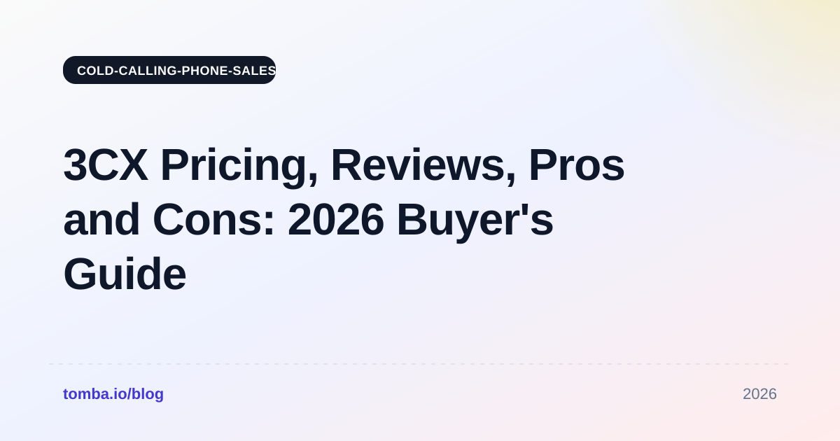 3CX Pricing Reviews Pros and Cons: 2026 Buyer's Guide