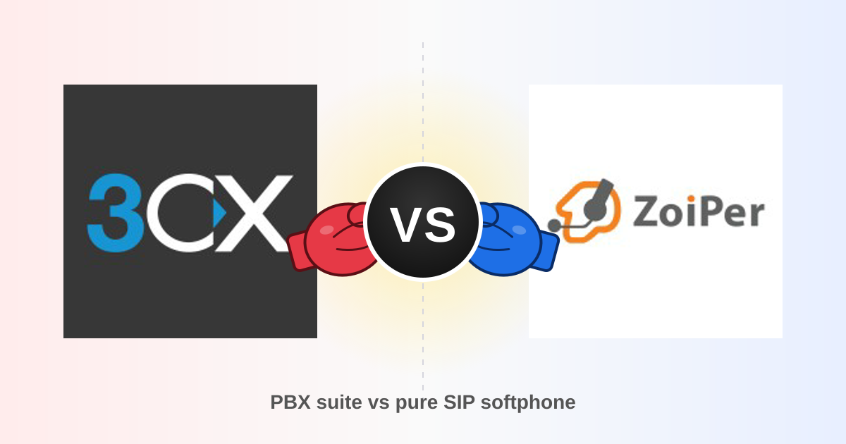 3CX vs Zoiper 2026: Which Softphone Wins for B2B Sales?