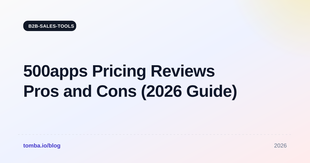 500apps Pricing Reviews Pros and Cons (2026 Guide)