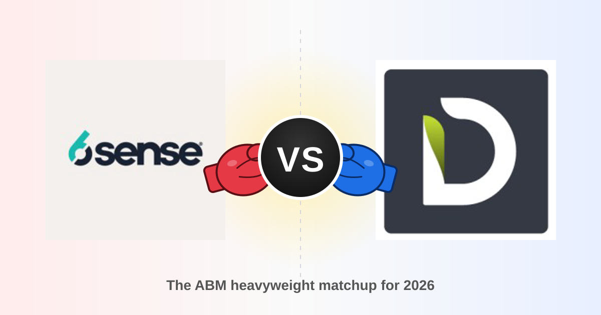 6sense vs Demandbase 2026: Which ABM Platform Wins?