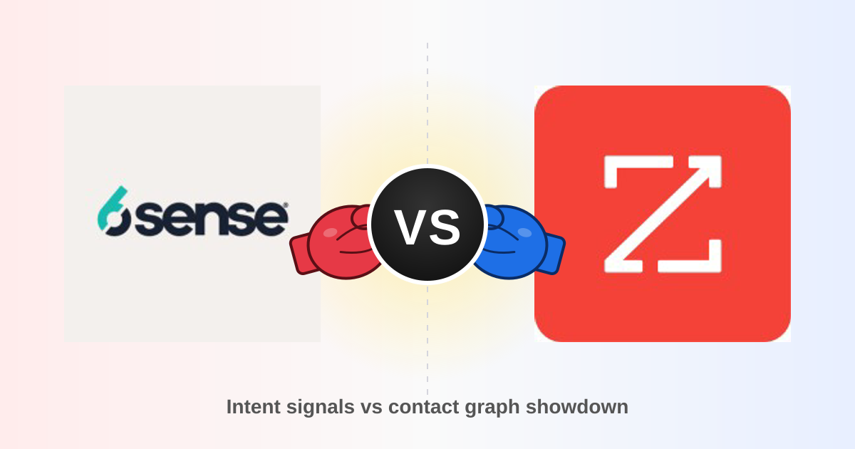 6sense vs ZoomInfo (2026): Which B2B Intent Platform Wins?