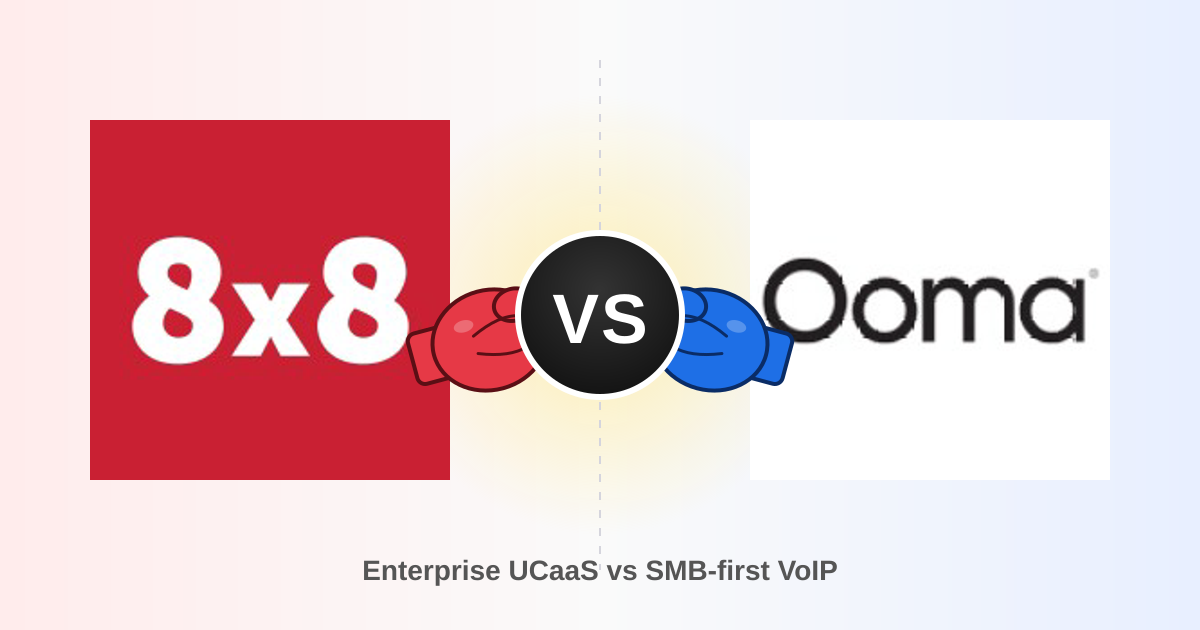 8x8 vs Ooma 2026: Which Business Phone System Wins?