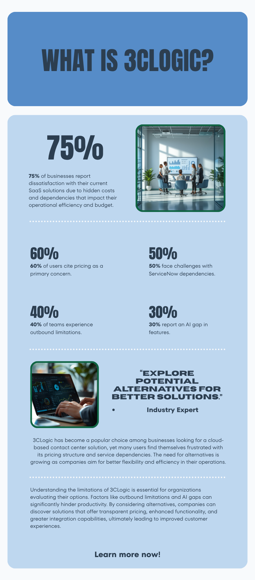 Diagram: What is 3CLogic and why look for alternatives
