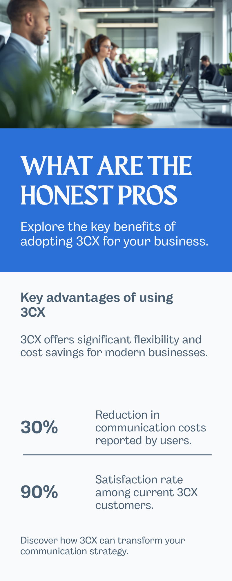 Diagram: What are the honest pros of 3CX