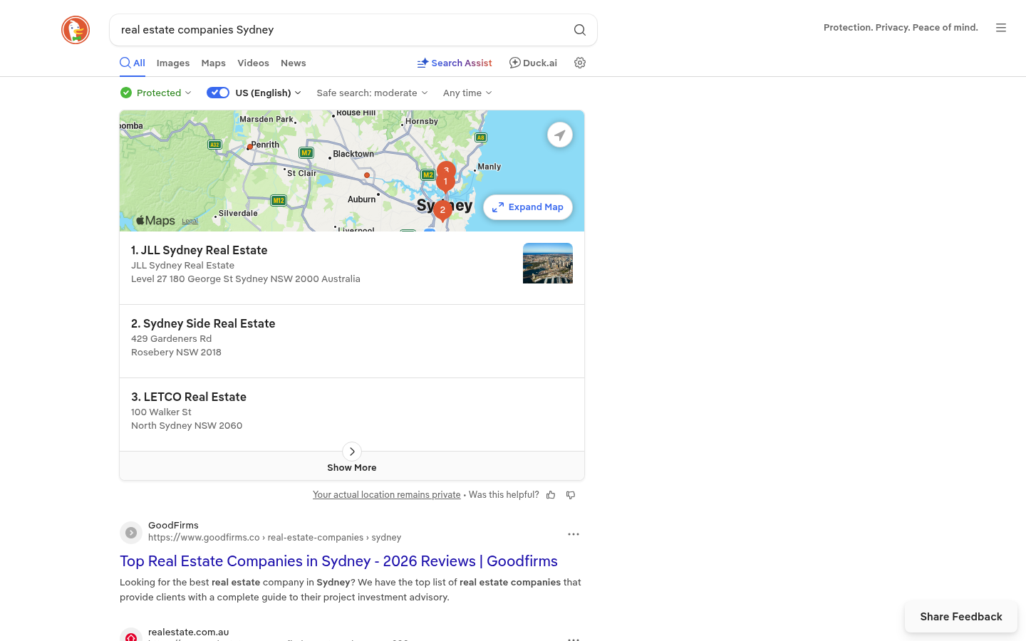 Comparison of Tomba Reveal versus other B2B data tools for Sydney real estate