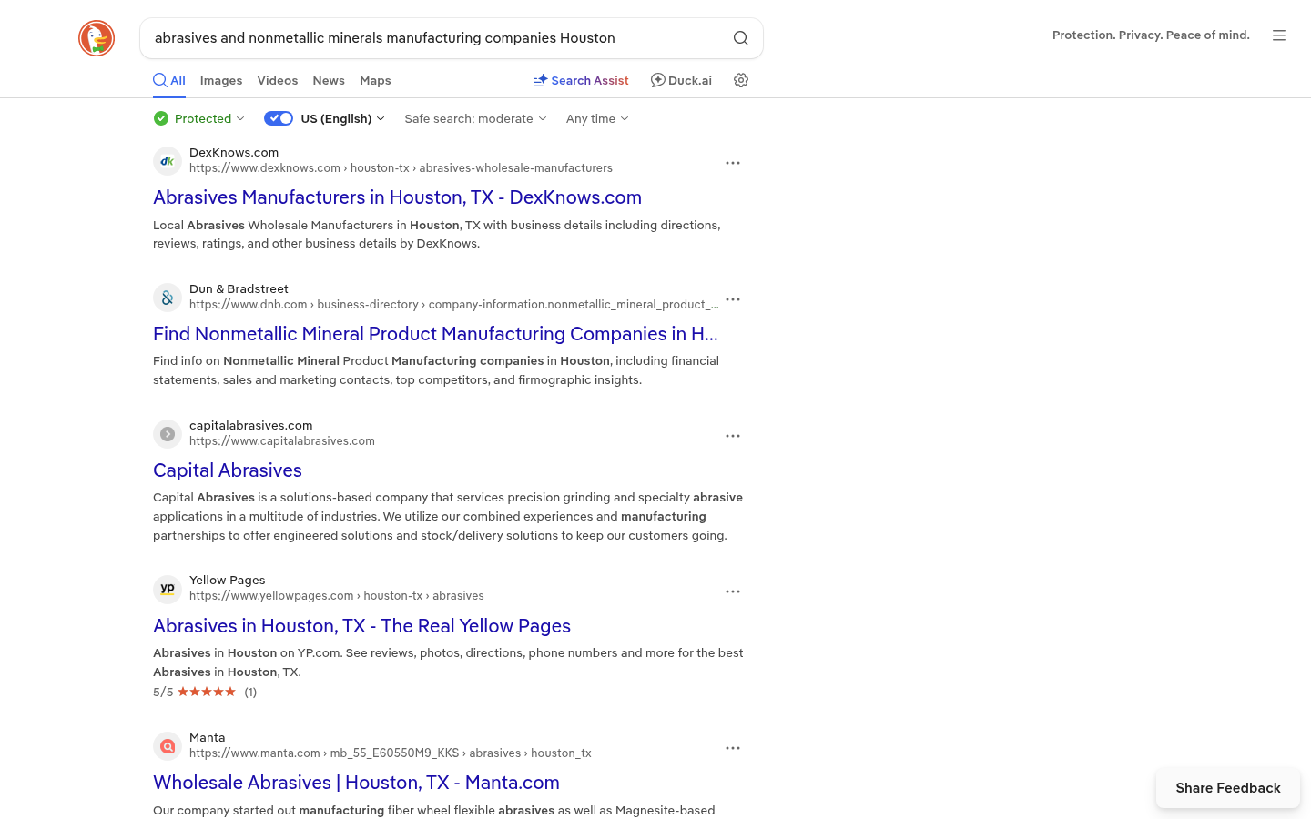 Comparison of B2B prospecting tools for Houston manufacturers