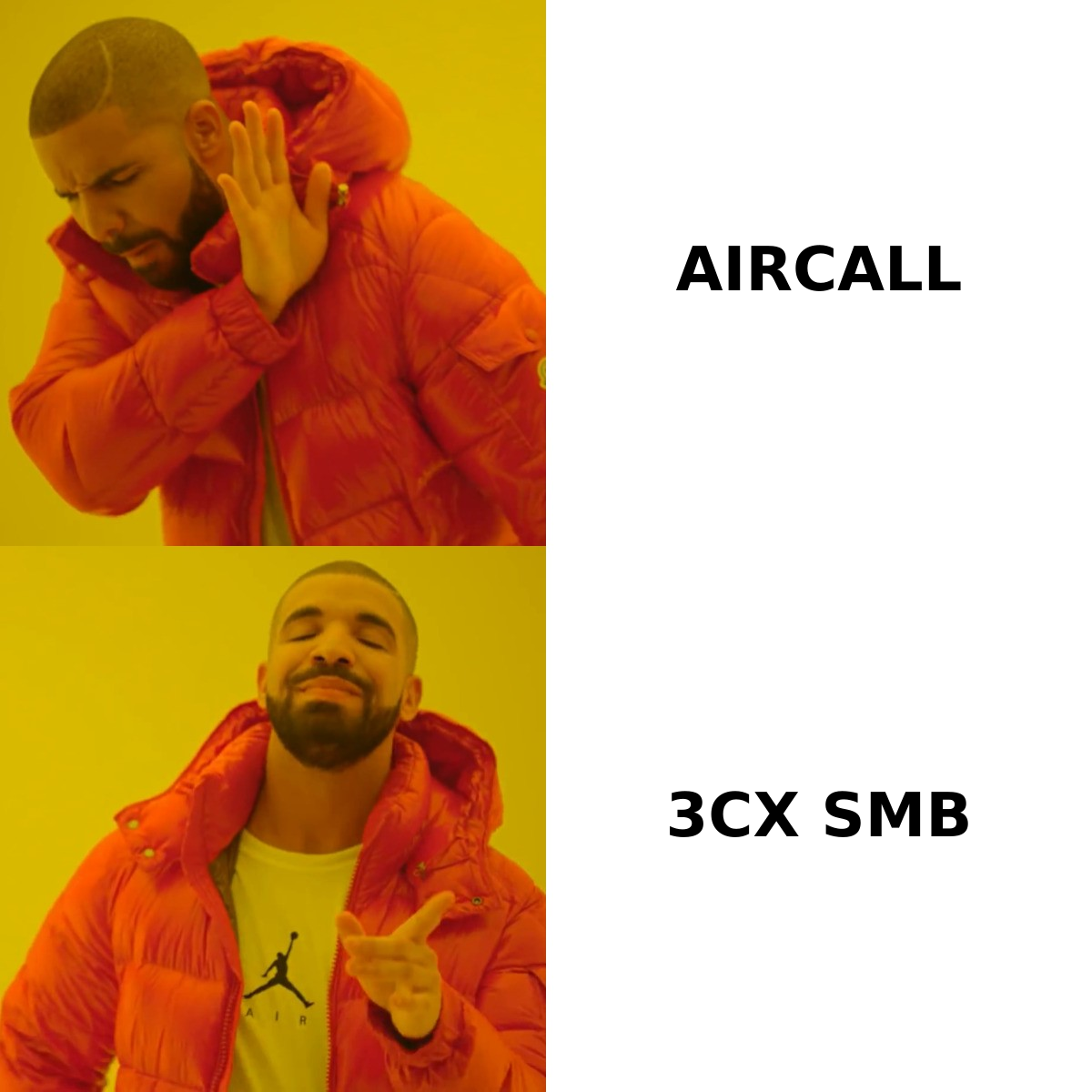 3CX vs Aircall integration stack and architecture