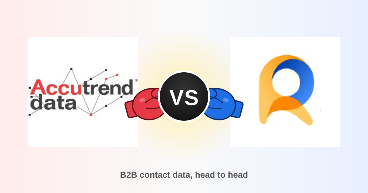 Accutrend vs Reachstream: B2B Data Compared (2026)