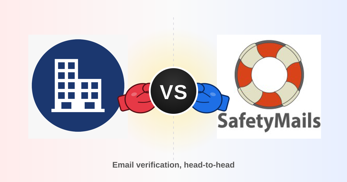 Adaptio vs Safetymails: Email Verification Compared (2026)