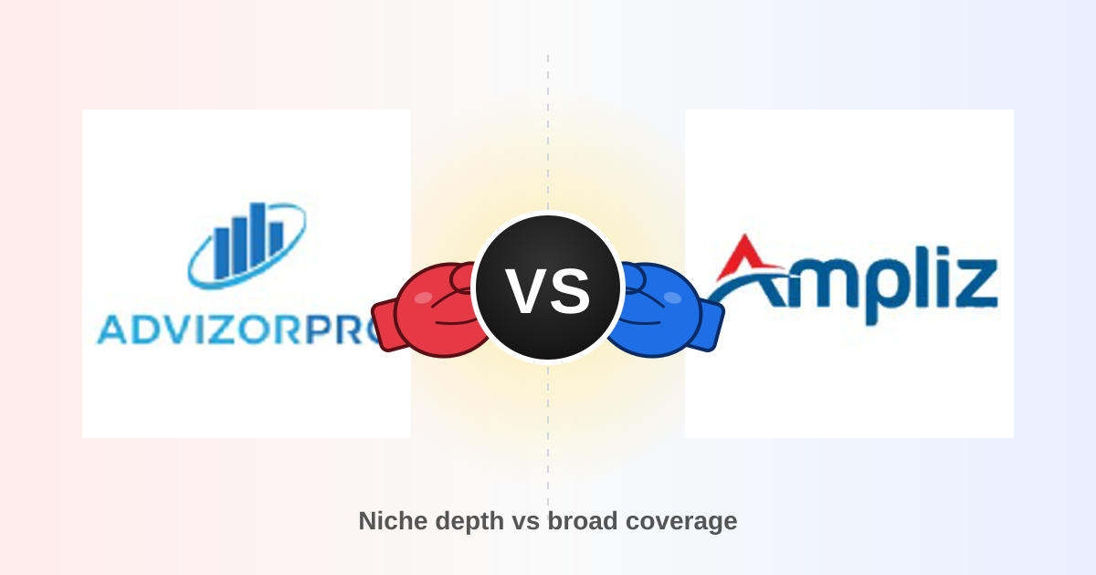 AdvizorPro vs Ampliz: B2B Data Tools Compared (2026)