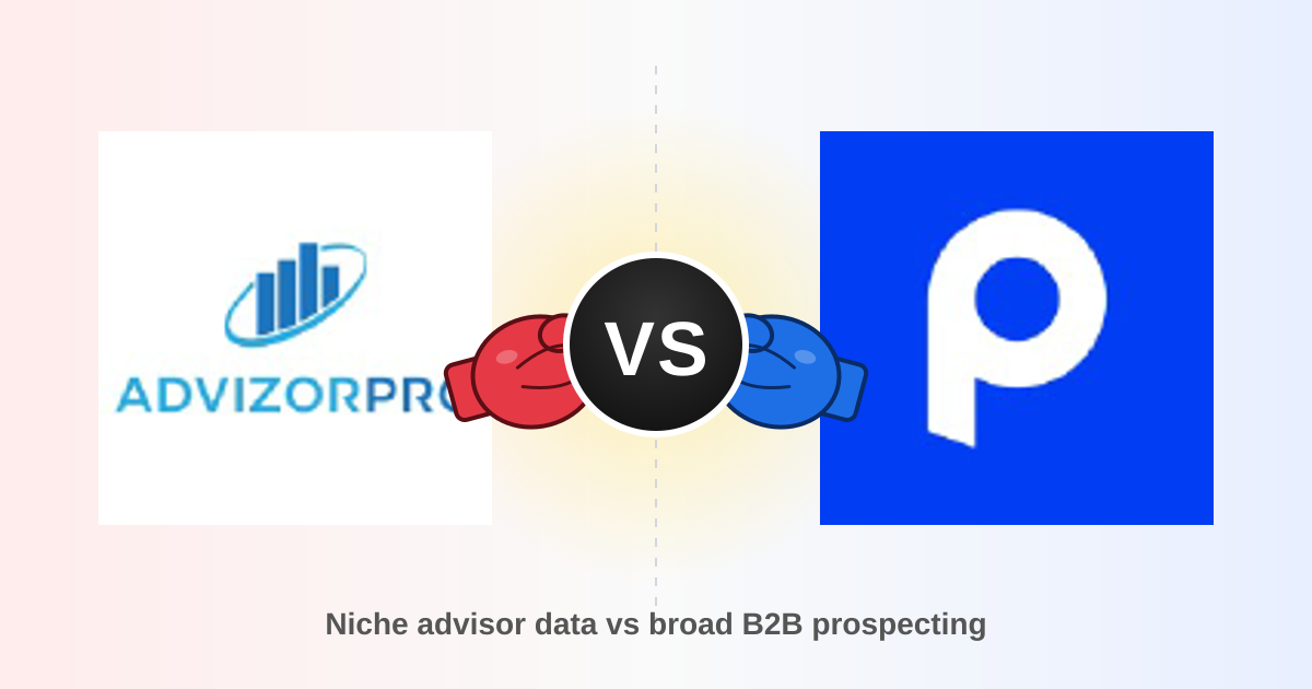 AdvizorPro vs Pubrio (2026): Which B2B Data Tool Wins?