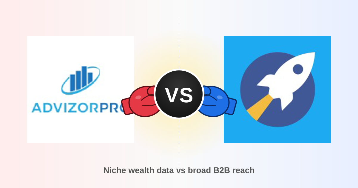 AdvizorPro vs RocketReach 2026: Which Data Tool Wins?
