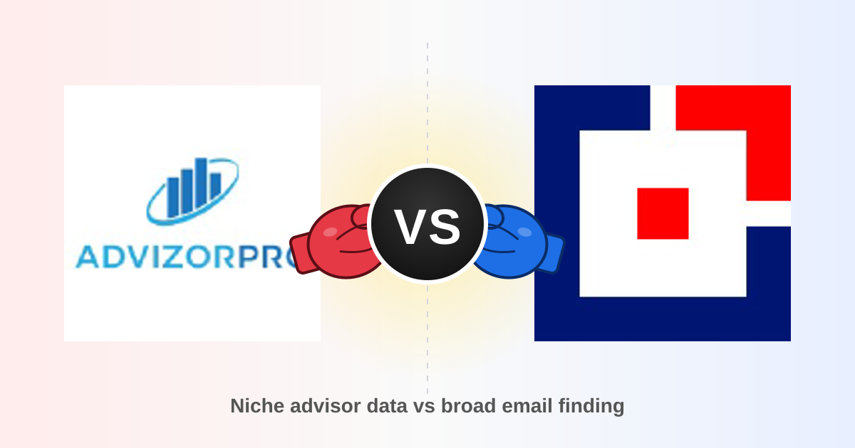 AdvizorPro vs Tomba: Which B2B Data Tool Wins in 2026?