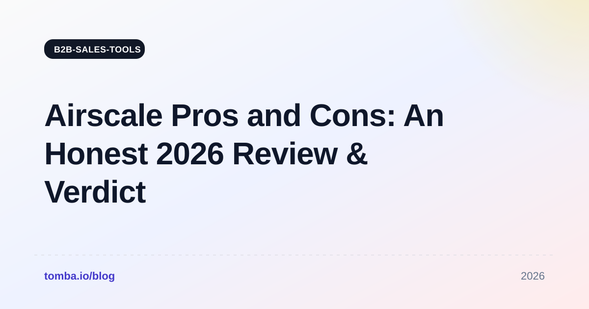 Airscale Pros and Cons: An Honest 2026 Review & Verdict