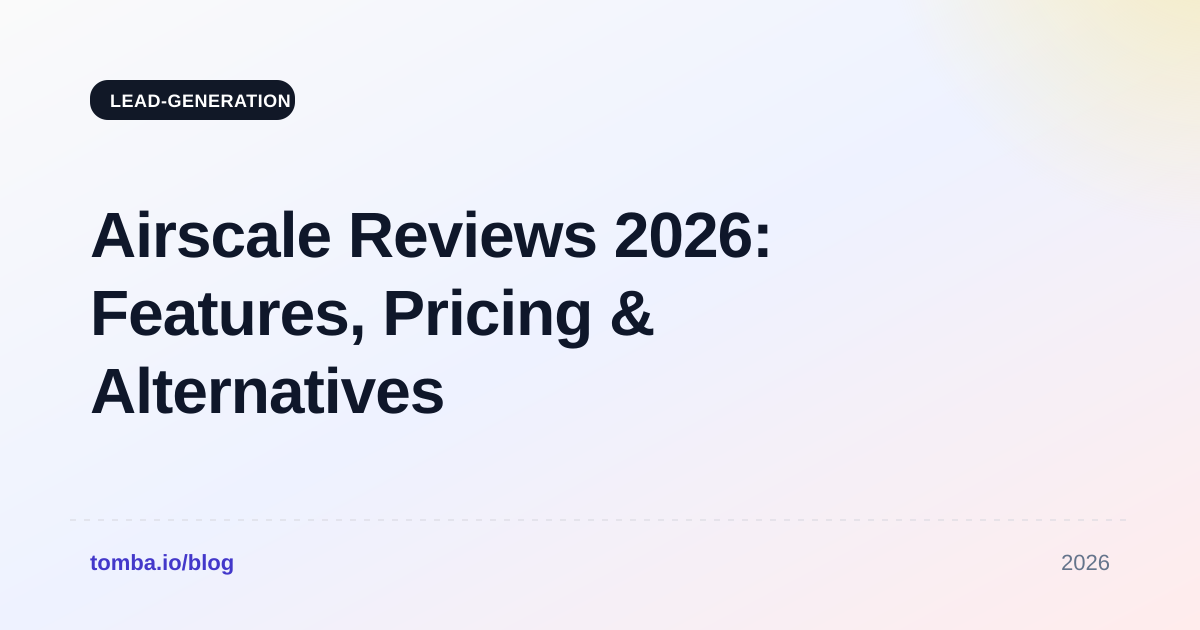 Airscale Reviews 2026: Features, Pricing & Alternatives