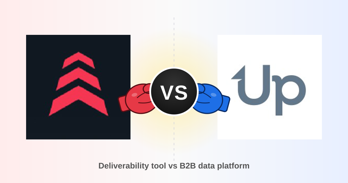 Allegrow vs UpLead 2026: Deliverability or Lead Data?