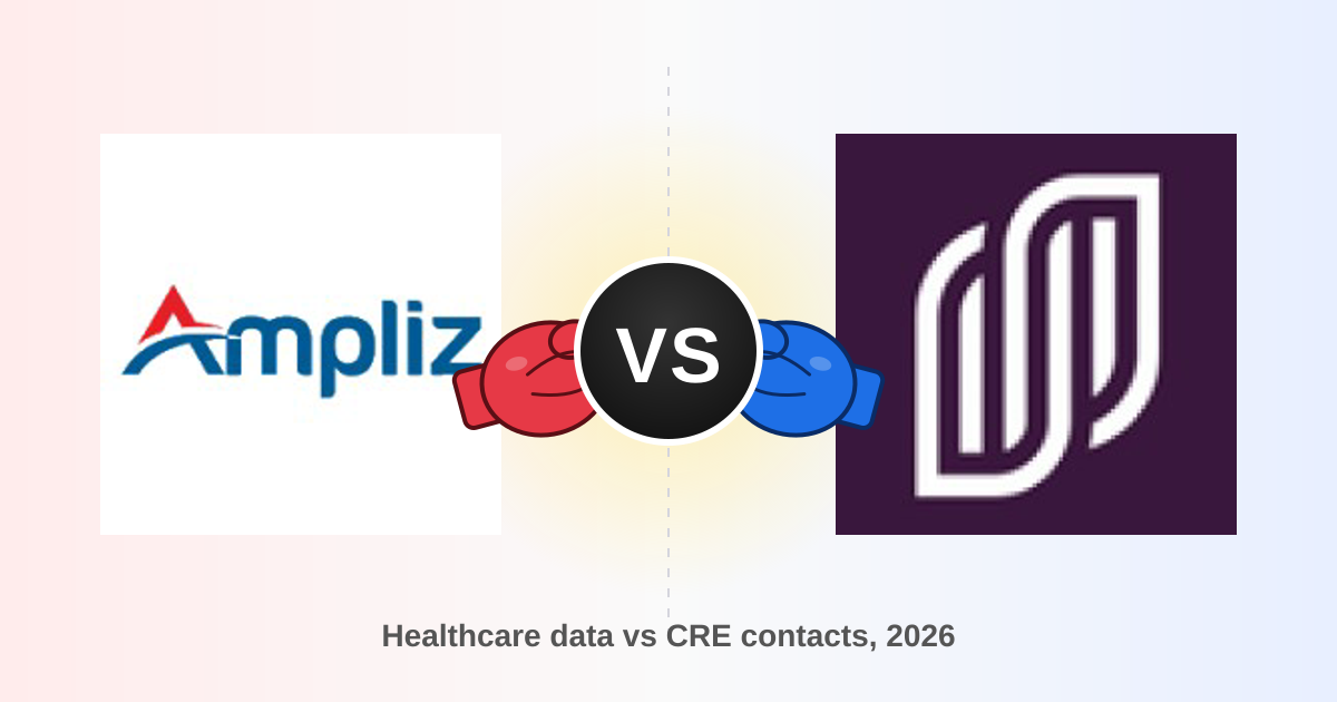 Ampliz vs Biscred 2026: B2B Data Platform Comparison