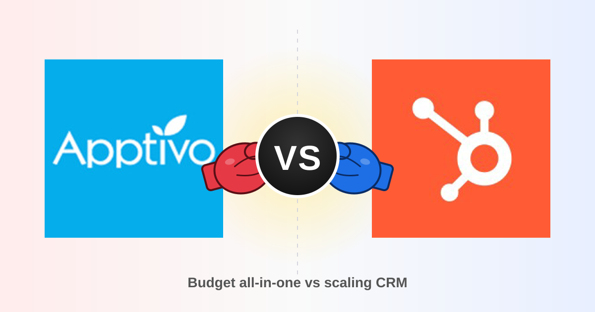 Apptivo vs HubSpot 2026: Which CRM Actually Fits Your Team?