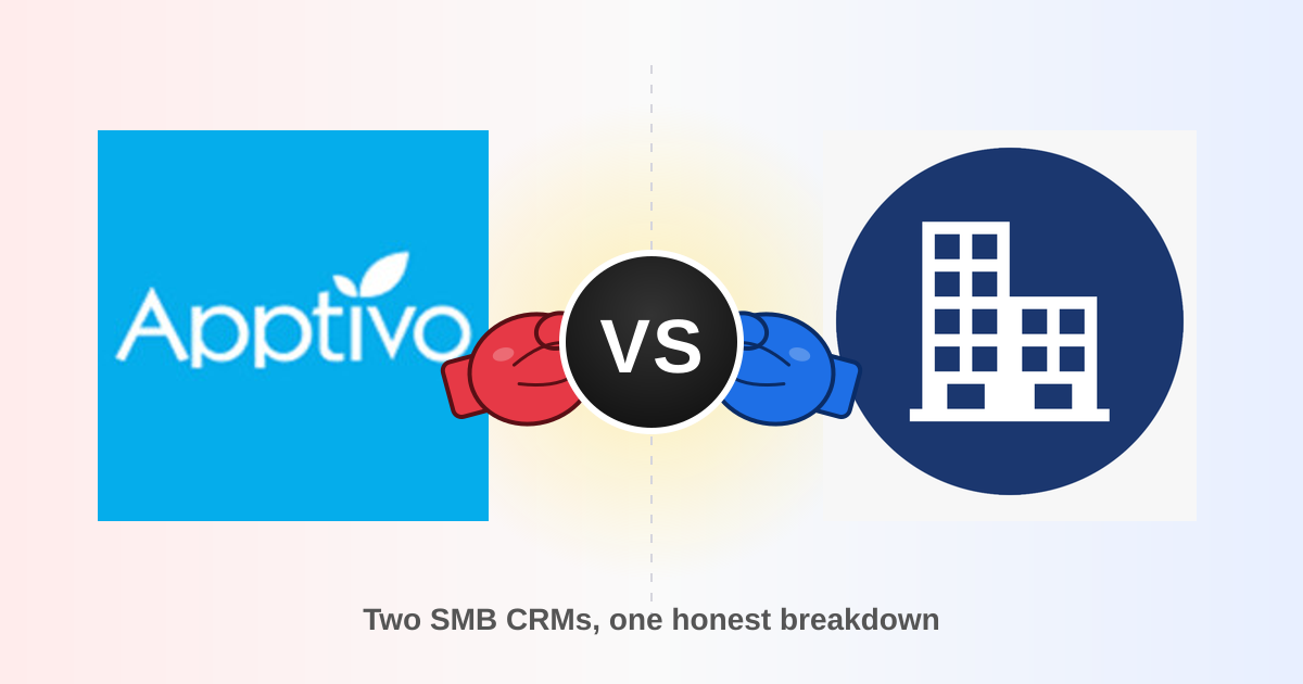 Apptivo vs Zoho CRM 2026: Features, Pricing & Best Fit