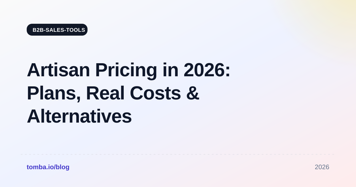 Artisan Pricing in 2026: Plans, Real Costs & Alternatives