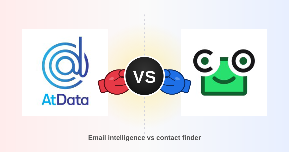 AtData vs ContactOut 2026: Which B2B Data Tool Wins?