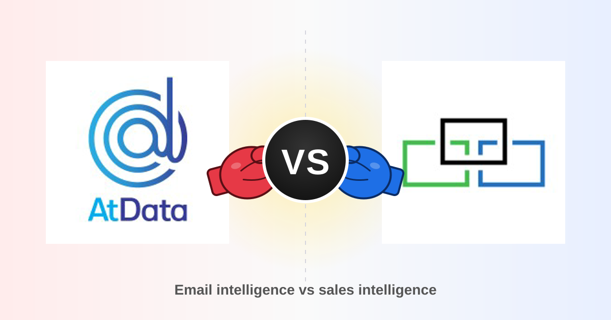 AtData vs DiscoverOrg: B2B Data Platform Compared (2026)