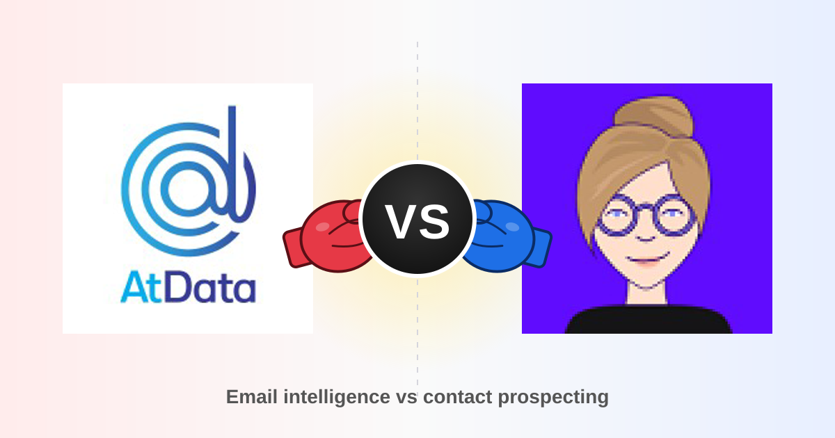 AtData vs Lusha 2026: B2B Data & Email Accuracy Compared