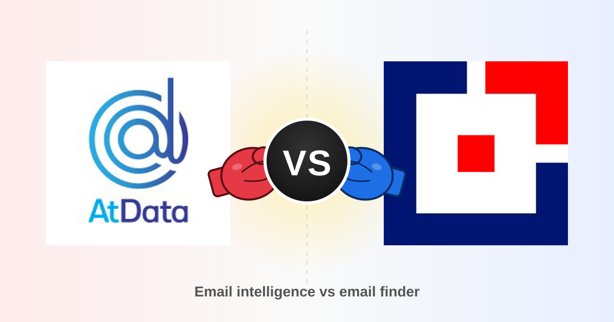 AtData vs Tomba: Email Data & Finder Comparison (2026)