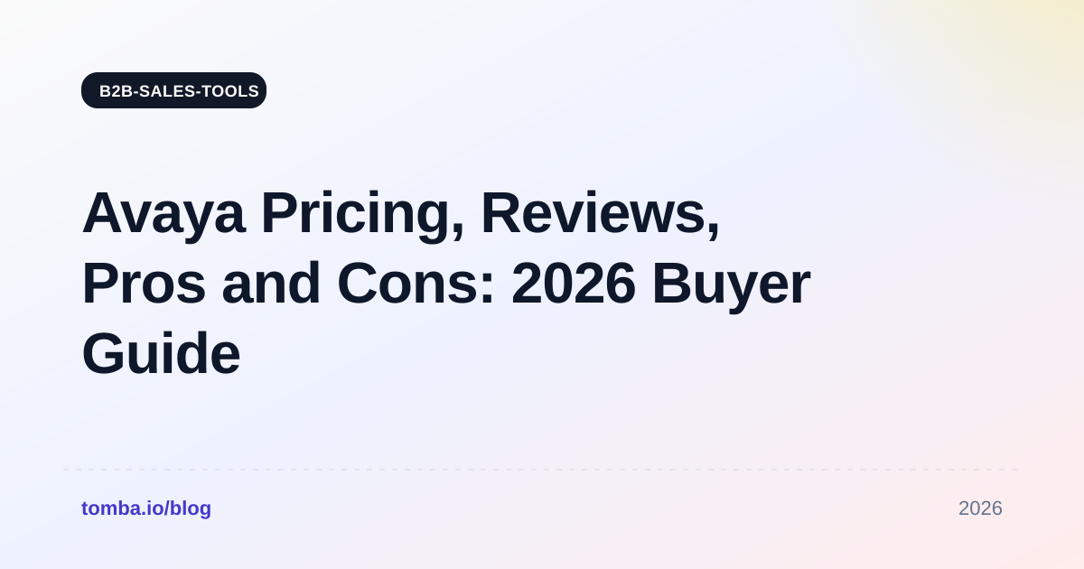 Avaya Pricing, Reviews, Pros and Cons: 2026 Buyer Guide