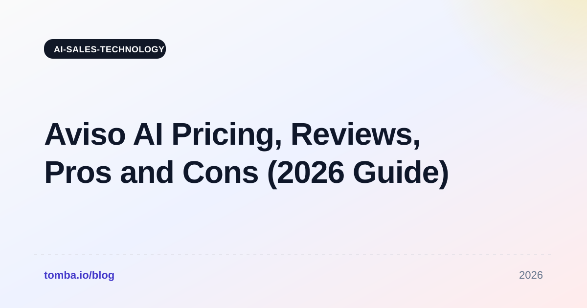 Aviso AI Pricing Reviews Pros and Cons (2026 Guide)