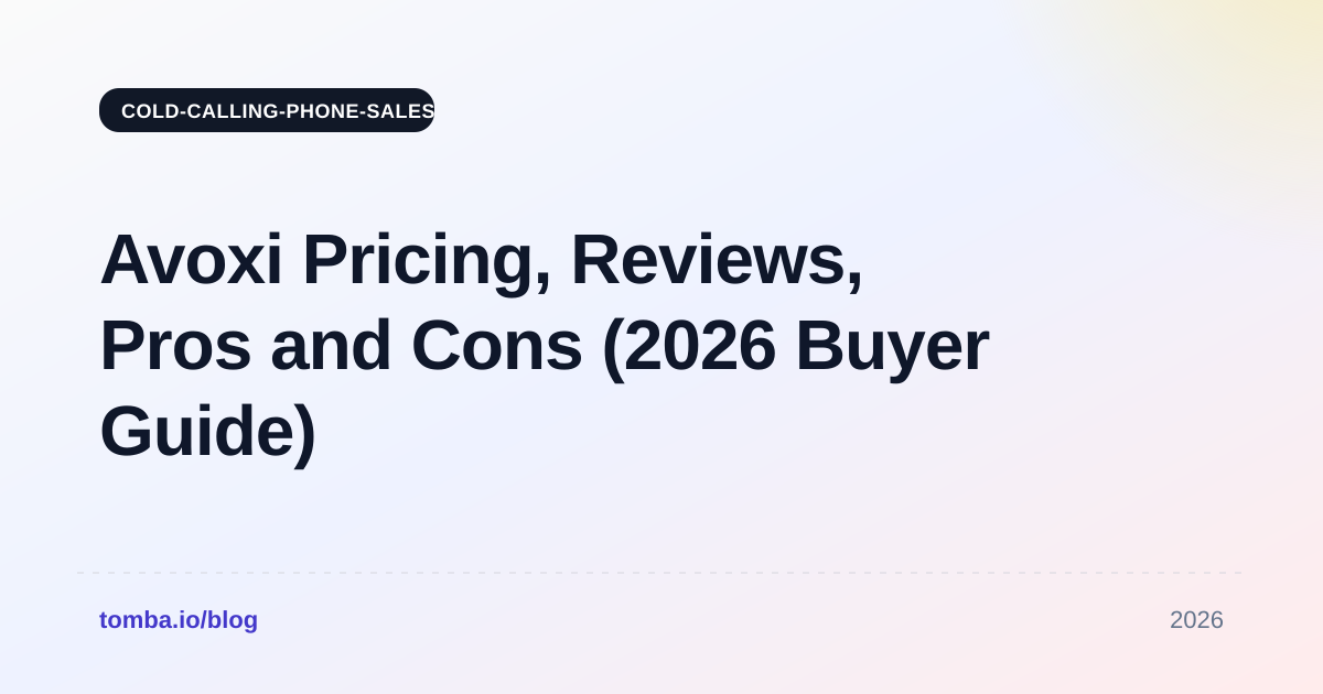 Avoxi Pricing, Reviews, Pros and Cons (2026 Buyer Guide)