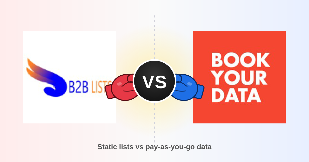 B2B Lists vs BookYourData: Which Wins for Data in 2026?