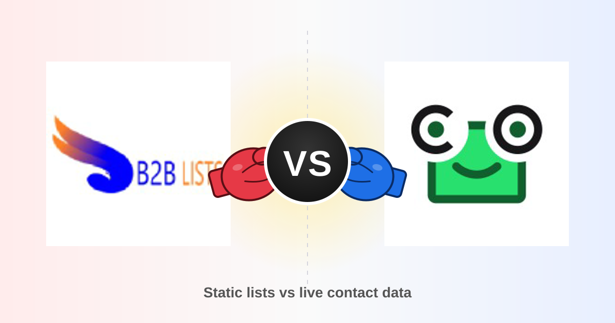 B2B Lists vs ContactOut: Which Wins for Prospecting in 2026?
