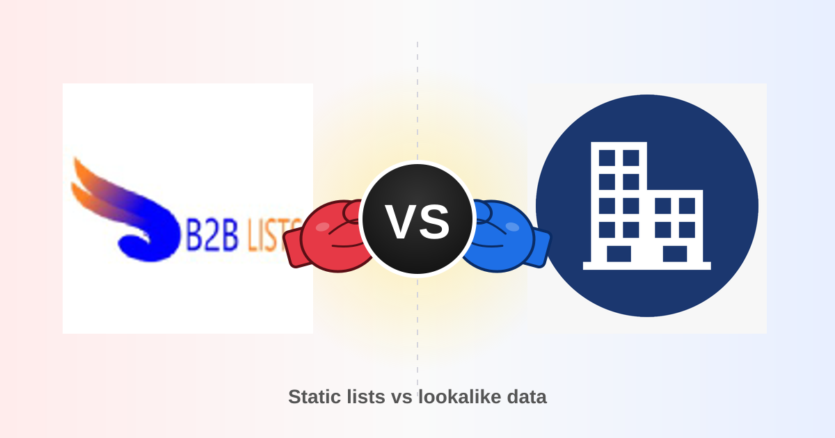 B2B Lists vs Oceanio: Which B2B Data Provider Wins in 2026?