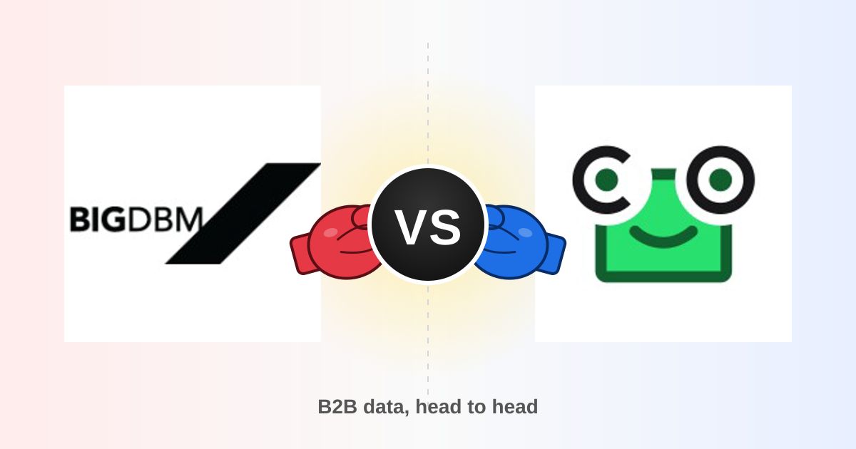 BigDBM vs ContactOut: Which B2B Data Tool Wins in 2026?