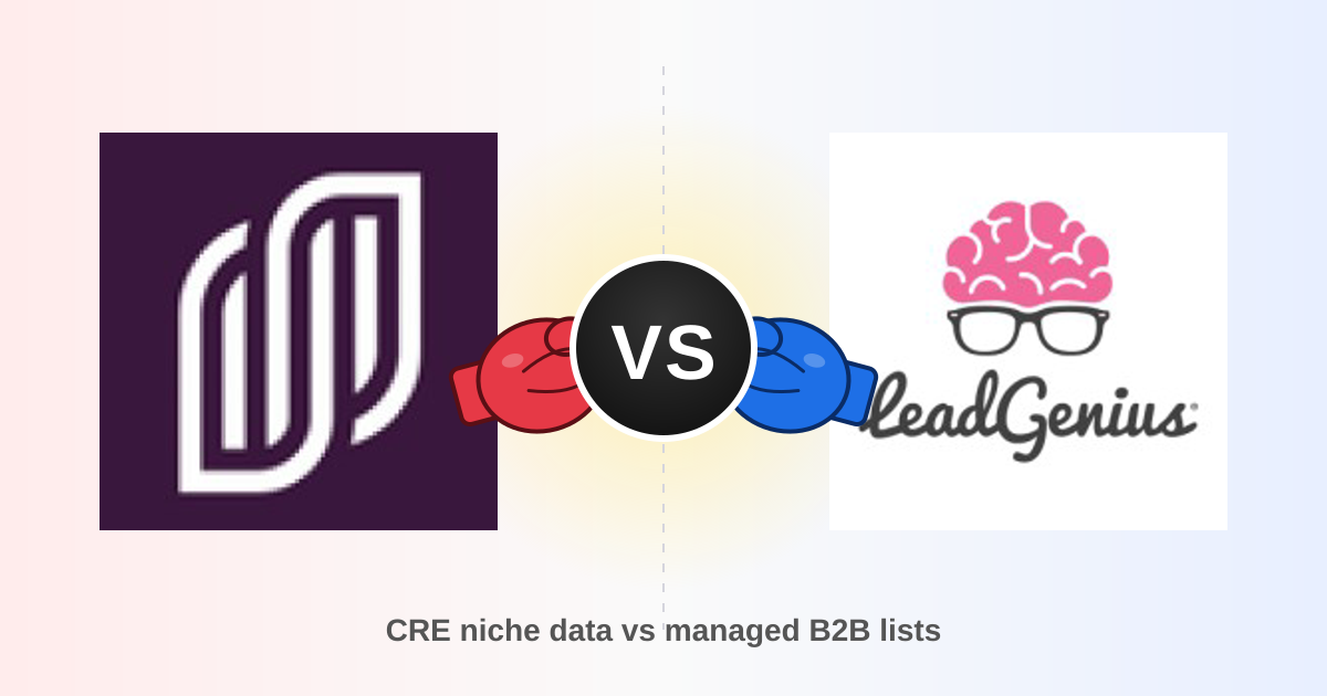 Biscred vs LeadGenius 2026: B2B Data Platforms Compared