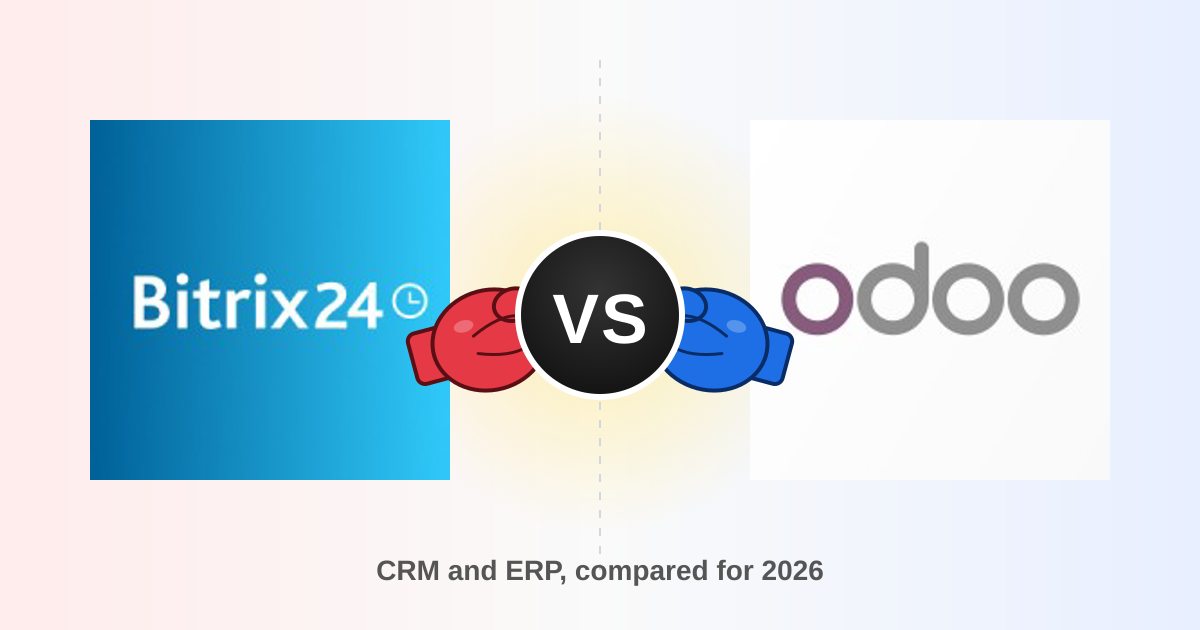 Bitrix24 vs Odoo 2026: Which CRM and ERP Wins for B2B?
