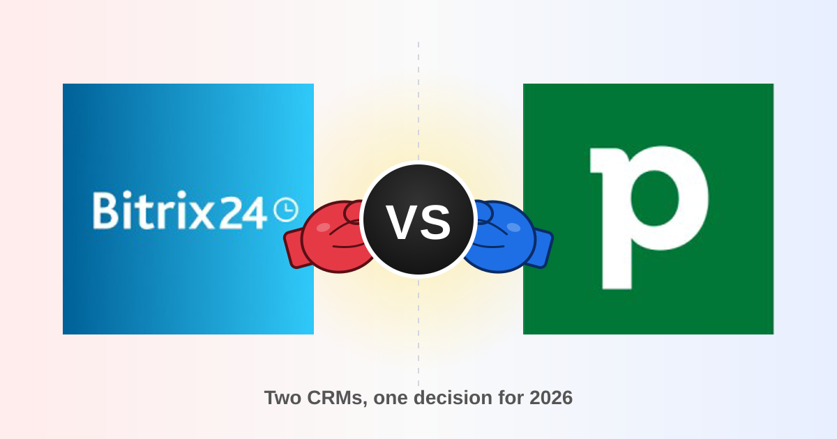 Bitrix24 vs Pipedrive 2026: Which CRM Wins for B2B Sales?