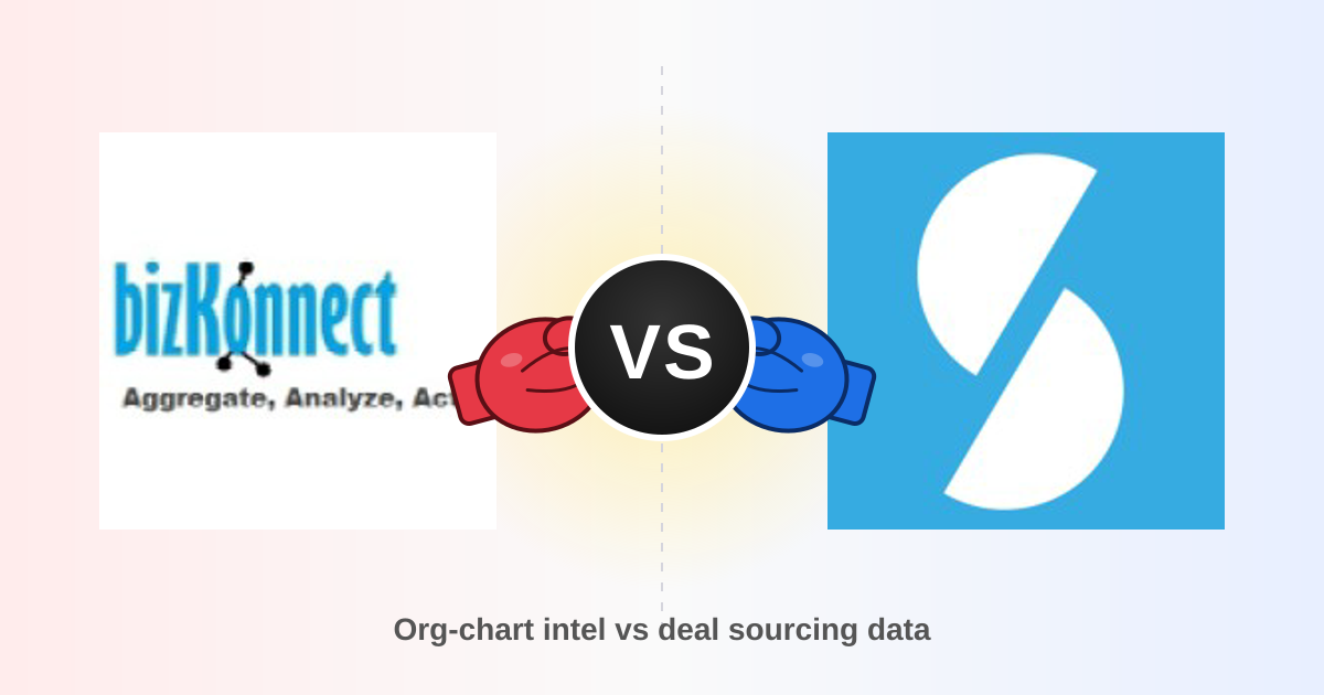Bizkonnect vs SourceScrub 2026: B2B Data Platform Showdown