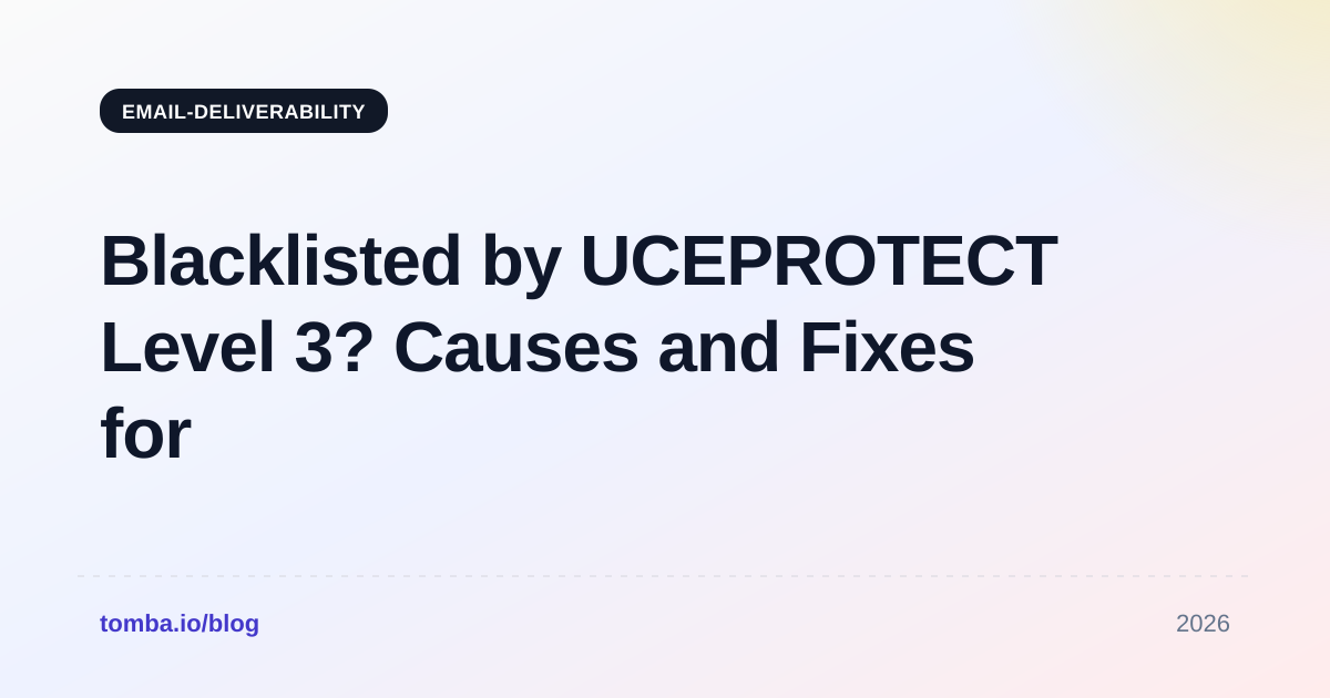 Blacklisted by UCEPROTECT Level 3? Causes and Fixes for 2026