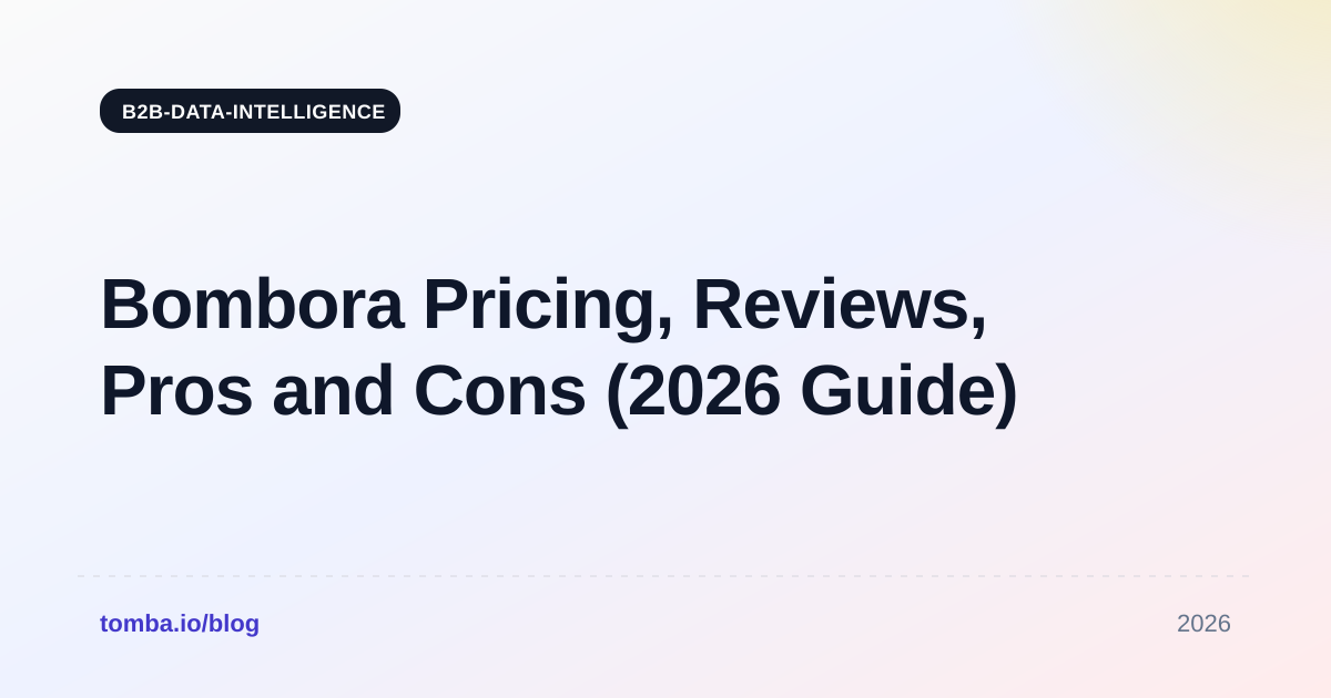 Bombora Pricing, Reviews, Pros and Cons (2026 Guide)