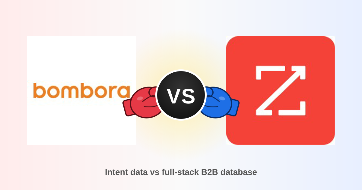 Bombora vs ZoomInfo 2026: Intent Data Showdown Compared