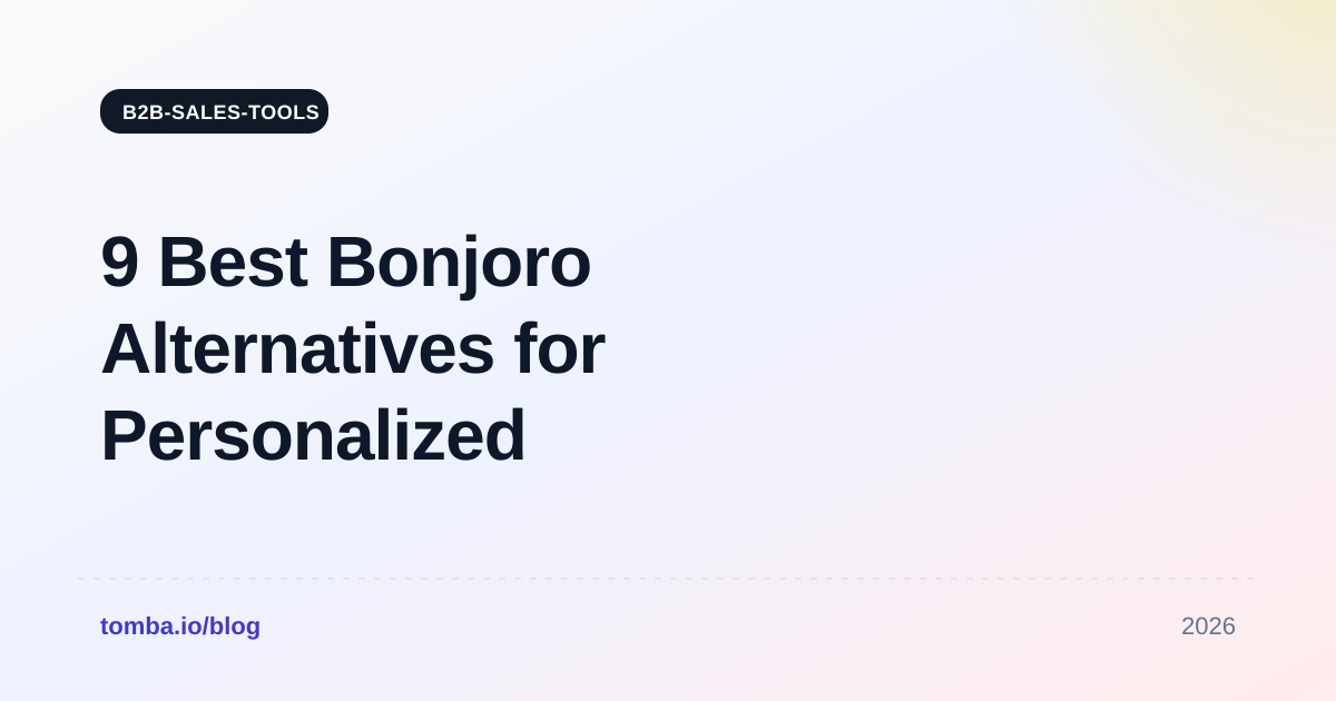 9 Best Bonjoro Alternatives for Personalized Video in 2026