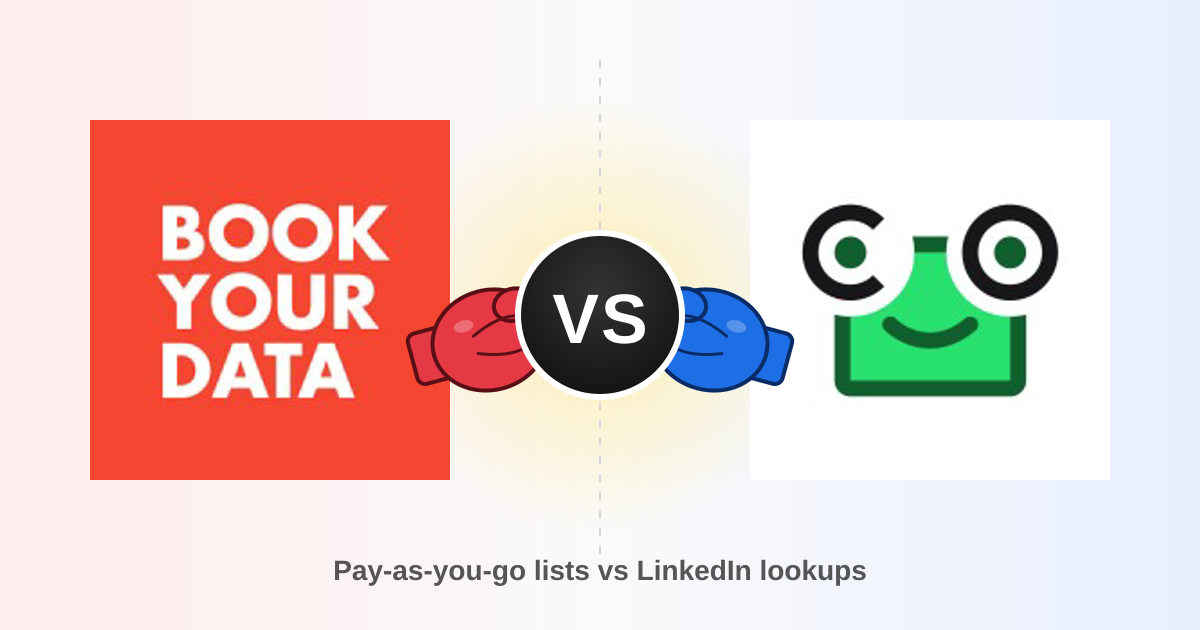 Bookyourdata vs Contactout (2026): B2B Data Compared