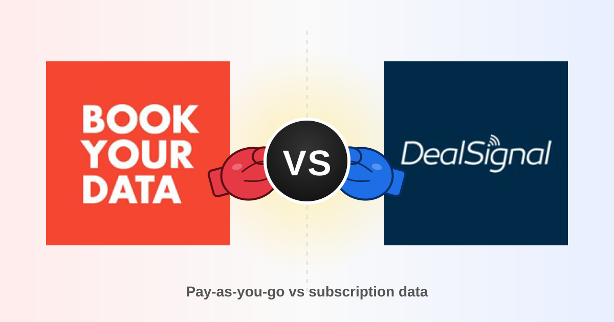 Bookyourdata vs DealSignal 2026: Which B2B Data Tool Wins?