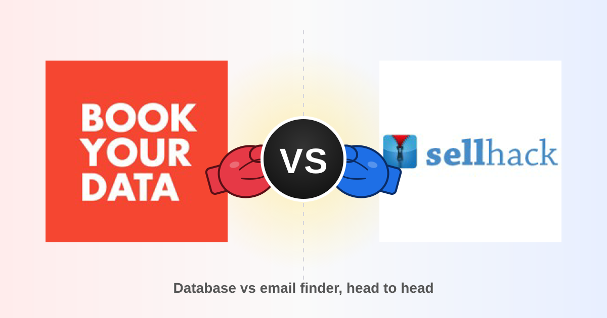 Bookyourdata vs Sellhack 2026: Which B2B Lead Tool Wins?