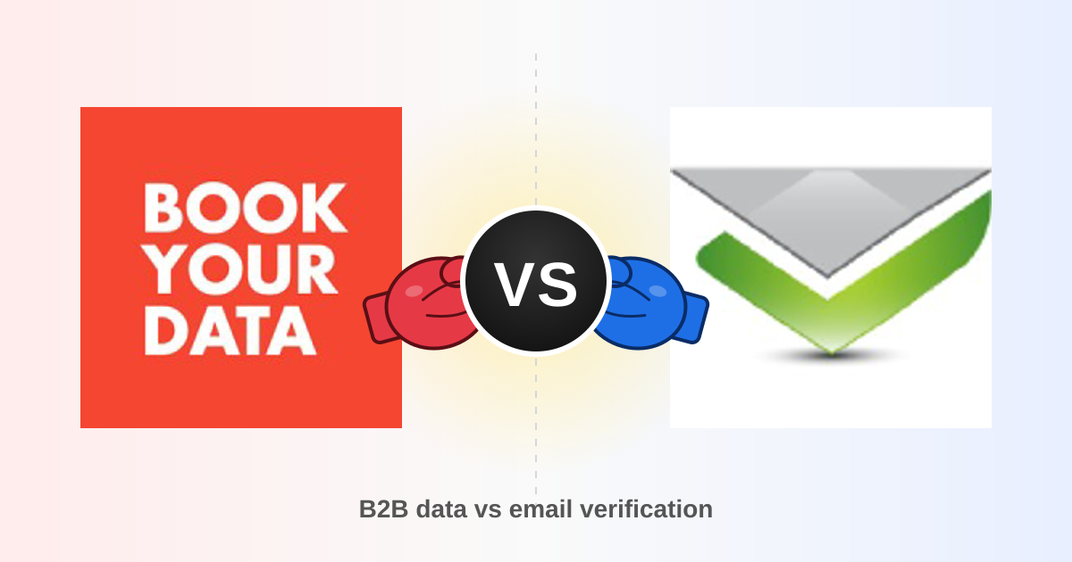 Bookyourdata vs Verifalia: Data vs Verification (2026)