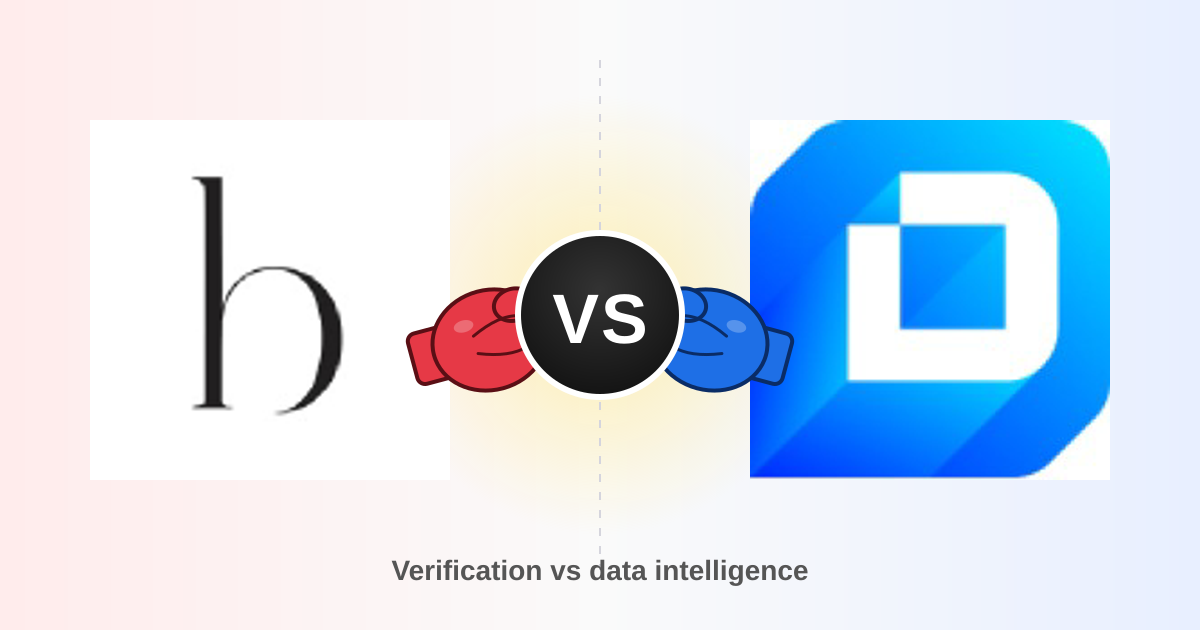 Bounceless vs Datanyze 2026: B2B Email Data Compared